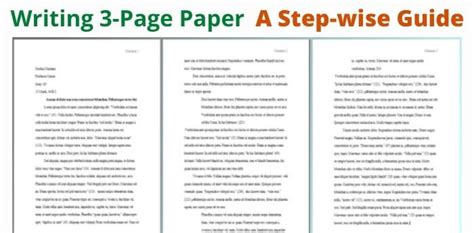 how long is a three page essay: How does the length of an essay impact its readability and comprehensibility?