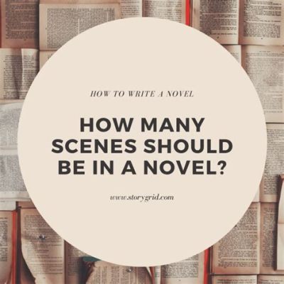 how many scenes are in a novel